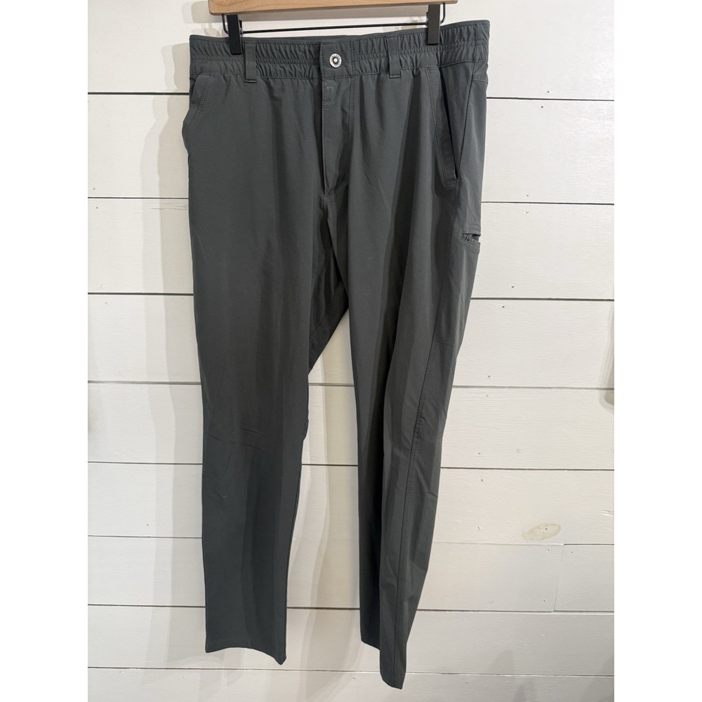 Kuhl Navigatr Pants Men's 34x32 Light Gray Lightweight Stretch Gorpcore Hiking